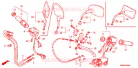 COMMODOS   POIGNEES   CABLES pour Honda VTX 1300 C 2009
