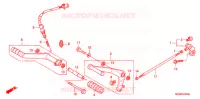 PEDALE pour Honda VTX 1300 C 2009