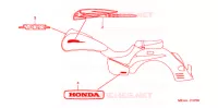 AUTOCOLLANTS pour Honda VTX 1300 R 2006