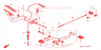 PEDALE pour Honda VTX 1300 R 2006