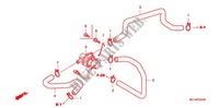 COMMANDE INJECTION D'AIR SOUPAPE pour Honda VTX 1800 C Silver crankcase 2005