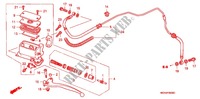 MAITRE CYLINDRE pour Honda VTX 1800 F Black crankcase, Chomed forks covers 2005