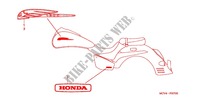 EMBLEME pour Honda VTX 1800 RETRO CAST 2002