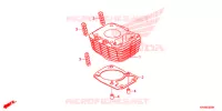 CYLINDRE pour Honda XR 125, Electric start  -1LA- 2012