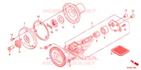 POMPE A HUILE pour Honda XR 125, Electric start  -1LA- 2012