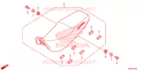 SELLE pour Honda XR 125, Electric start  -1LA- 2012