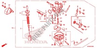 CARBURATEUR pour Honda XR 125, Electric start  -3LA- 2012