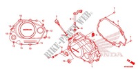 CARTER MOTEUR DROIT pour Honda XR 125, Electric start  -3LA- 2012