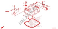 COUVRE CULASSE pour Honda XR 125, Electric start  -3LA- 2012