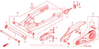 BRAS OSCILLANT pour Honda 125 VARADERO série limité 2004