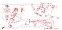 GUIDON   TE DE FOURCHE pour Honda 125 VARADERO série limité 2004