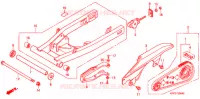 BRAS OSCILLANT pour Honda 125 VARADERO LIMITED 2005