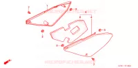 COUVERCLES LATERAUX pour Honda XR 100 MOTARD 2008