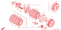 EMBRAYAGE pour Honda XR 100 MOTARD 2008