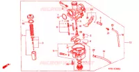 CARBURATEUR pour Honda XR 200 R 2002