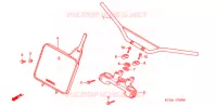 GUIDON pour Honda XR 200 R 2002