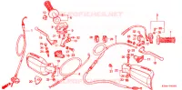 LEVIER DE GUIDON   CABLE pour Honda XR 200 R 2002