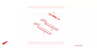 OUTILS pour Honda XR 200 R 2002