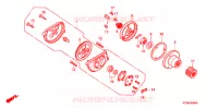 POMPE A HUILE pour Honda XR 200 R 2002