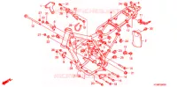 CADRE pour Honda XR 230 MOTARD 2009