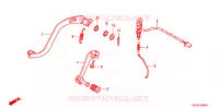 PEDALE pour Honda XR 230 MOTARD 2009