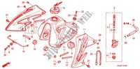 RESERVOIR A CARBURANT (XR2503/5/6/7) pour Honda XR 250 2004
