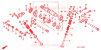 ARBRE A CAMES   SOUPAPE pour Honda XR 250 DIRT BIKE 2005