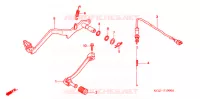 PEDALE pour Honda XR 250 DIRT BIKE 2005