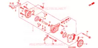 POMPE A HUILE pour Honda XR 250 DIRT BIKE 2005