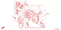 ETRIER DE FREIN AVANT pour Honda XR 250 TORNADO 2008