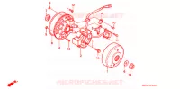 ALTERNATEUR pour Honda Z 50 R 1997