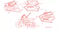 AUTOCOLLANTS pour Honda Z 50 R 1997
