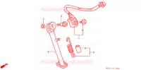 BEQUILLE pour Honda BENLY CL 50 1997