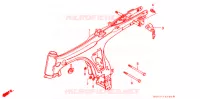 CADRE pour Honda BENLY CL 50 1997