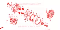 EMBRAYAGE pour Honda BENLY CL 50 1997