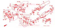 SILENCIEUX D'ECHAPPEMENT pour Honda VT 1100 SHADOW SPIRIT 2006