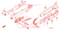 BRAS OSCILLANT (1) pour Honda WAVE 125 NEXT GENERATION 2008