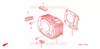 CYLINDRE pour Honda WAVE 125 NEXT GENERATION 2008
