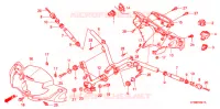 GUIDON   CARENAGE (2) pour Honda WAVE 125 NEXT GENERATION 2008