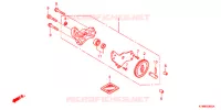 POMPE A HUILE pour Honda WAVE 125 NEXT GENERATION 2008