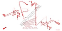 PEDALE pour Honda CB 1000 R 2013