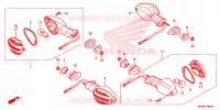CLIGNOTANT pour Honda CB 1000 R 2014