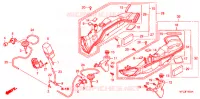 CONDUITS D'ADMISSION pour Honda CBR 1000 RR FIREBLADE TRICOLOUR 2011