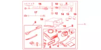 ALARME pour Honda CBR 1000 RR FIREBLADE PRETO 2011