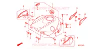 ROUE ARRIERE pour Honda CBR 1000 RR FIREBLADE PRETO 2011