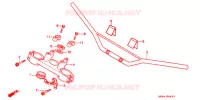 GUIDON ('84 '88) pour Honda XR 200 R 1989