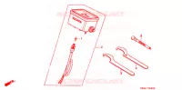 OUTILS pour Honda XR 200 R 1989