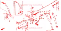 PEDALE pour Honda XR 200 R 1989