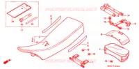 SELLE pour Honda XR 200 R 1989