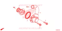 THERMOSTAT pour Honda CB 500 X ABS BLACK 2015